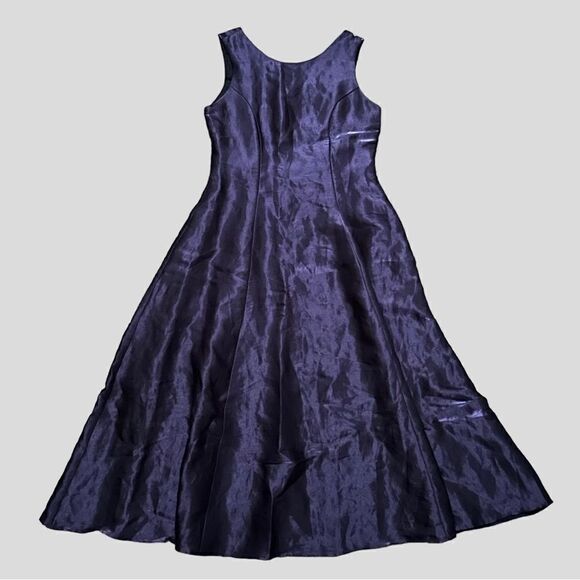 Vintage Jessica McClintock Purple Formal Dress - Picture 1 of 6